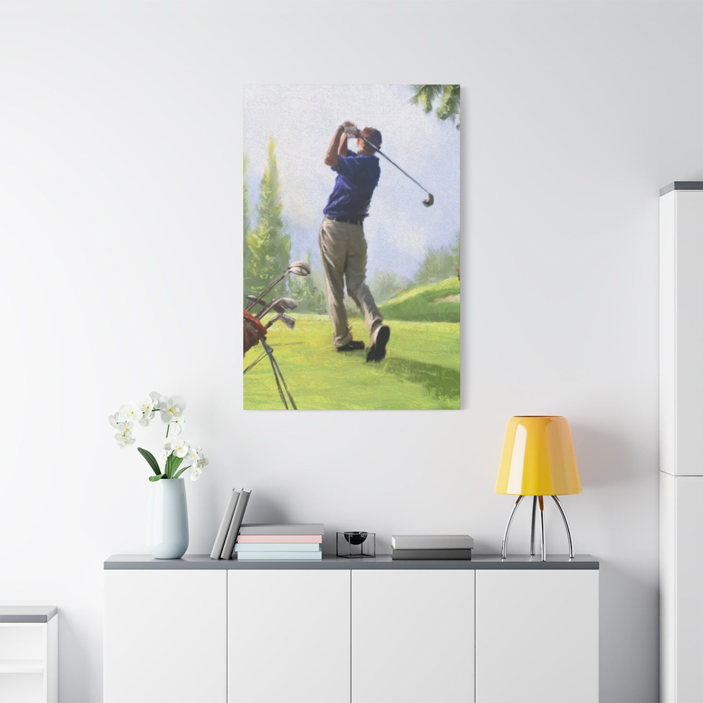 Golfer Wall Art & Canvas Prints