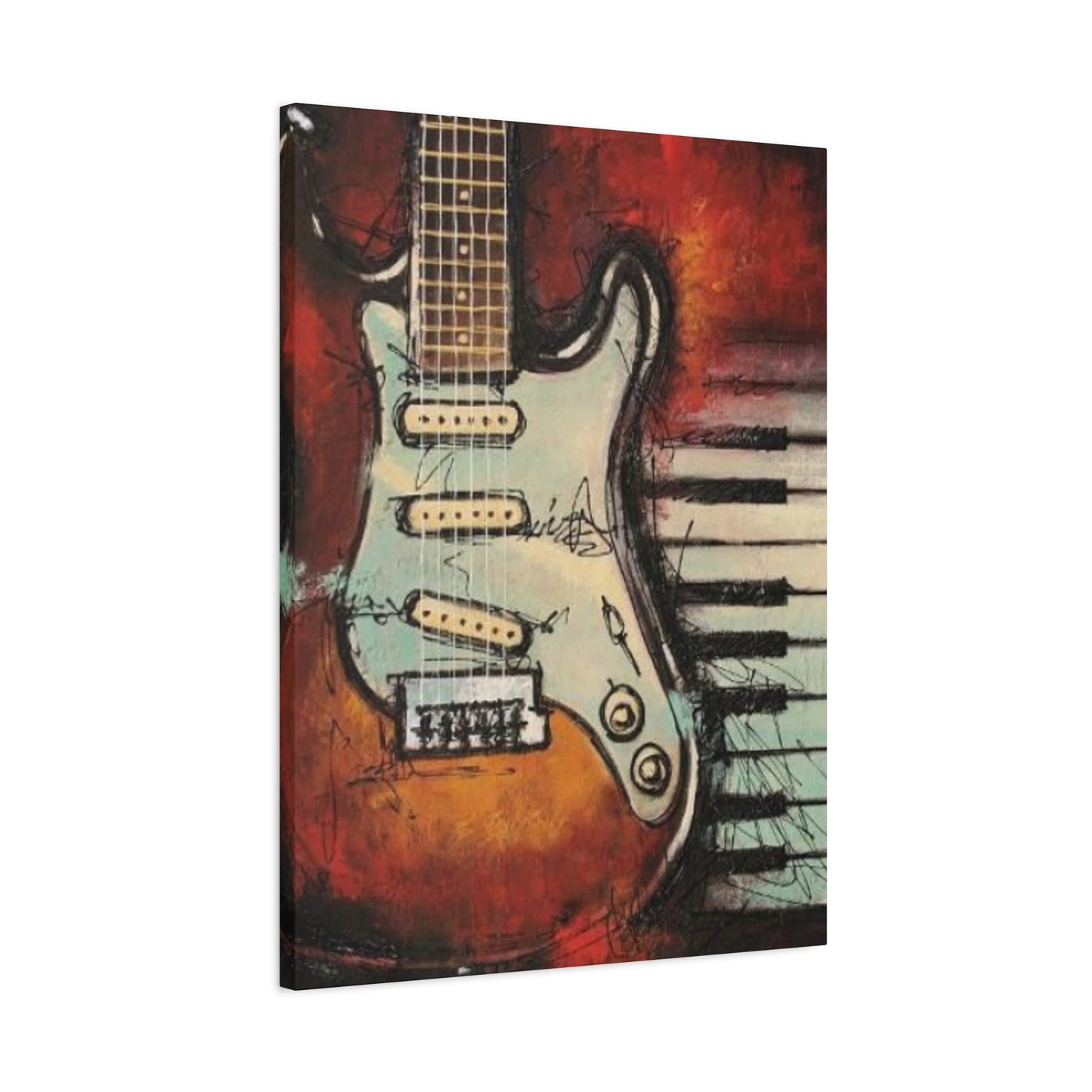 Guitar And Piano Wall Art & Canvas Prints