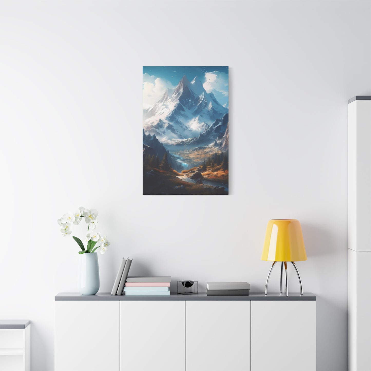 Cloudy Mountains Wall Art & Canvas Prints