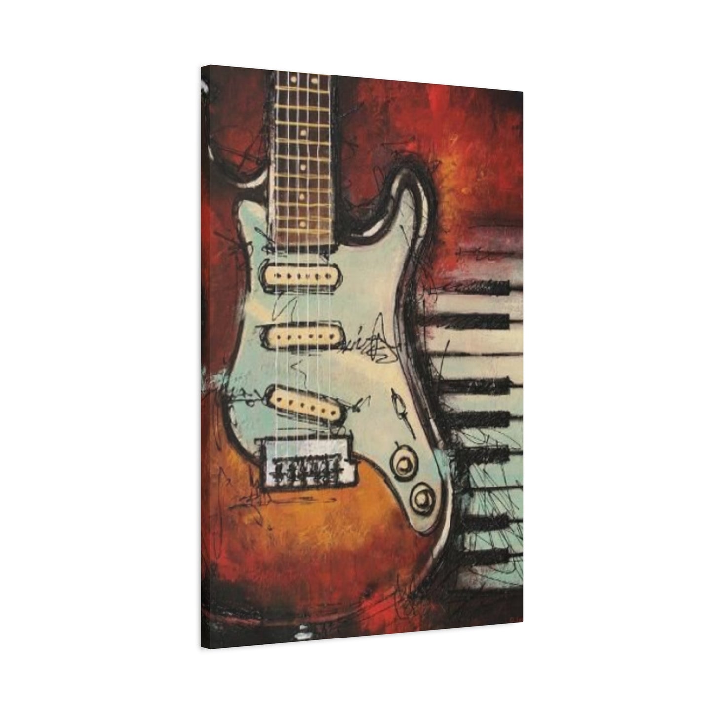 Guitar And Piano Wall Art & Canvas Prints