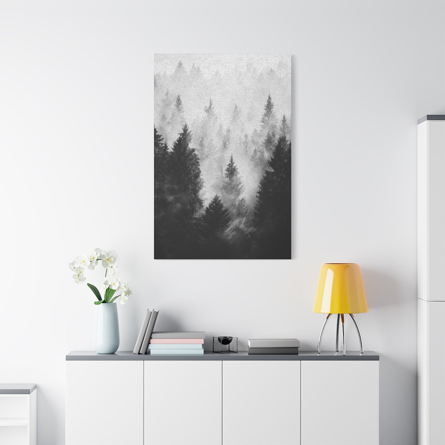 Black & White Forest Wall Art & Canvas Prints