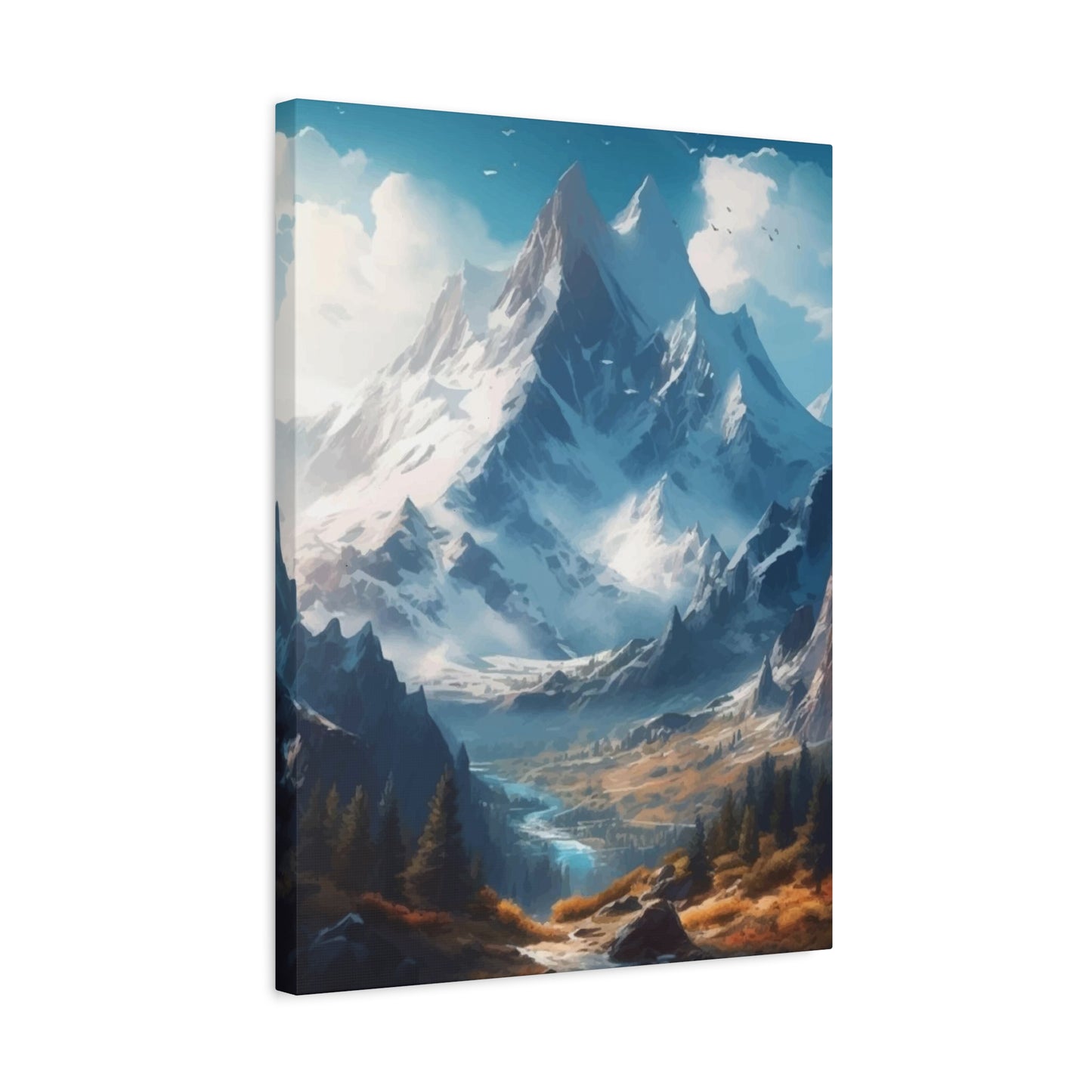 Cloudy Mountains Wall Art & Canvas Prints