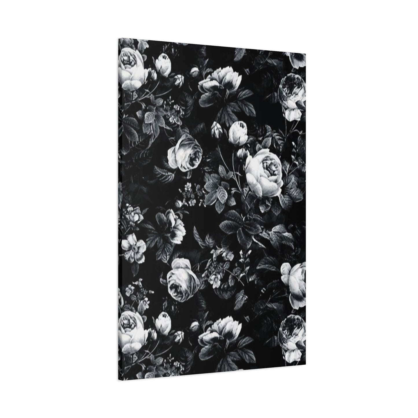 Black & White Rose Garden Wall Art & Canvas Prints