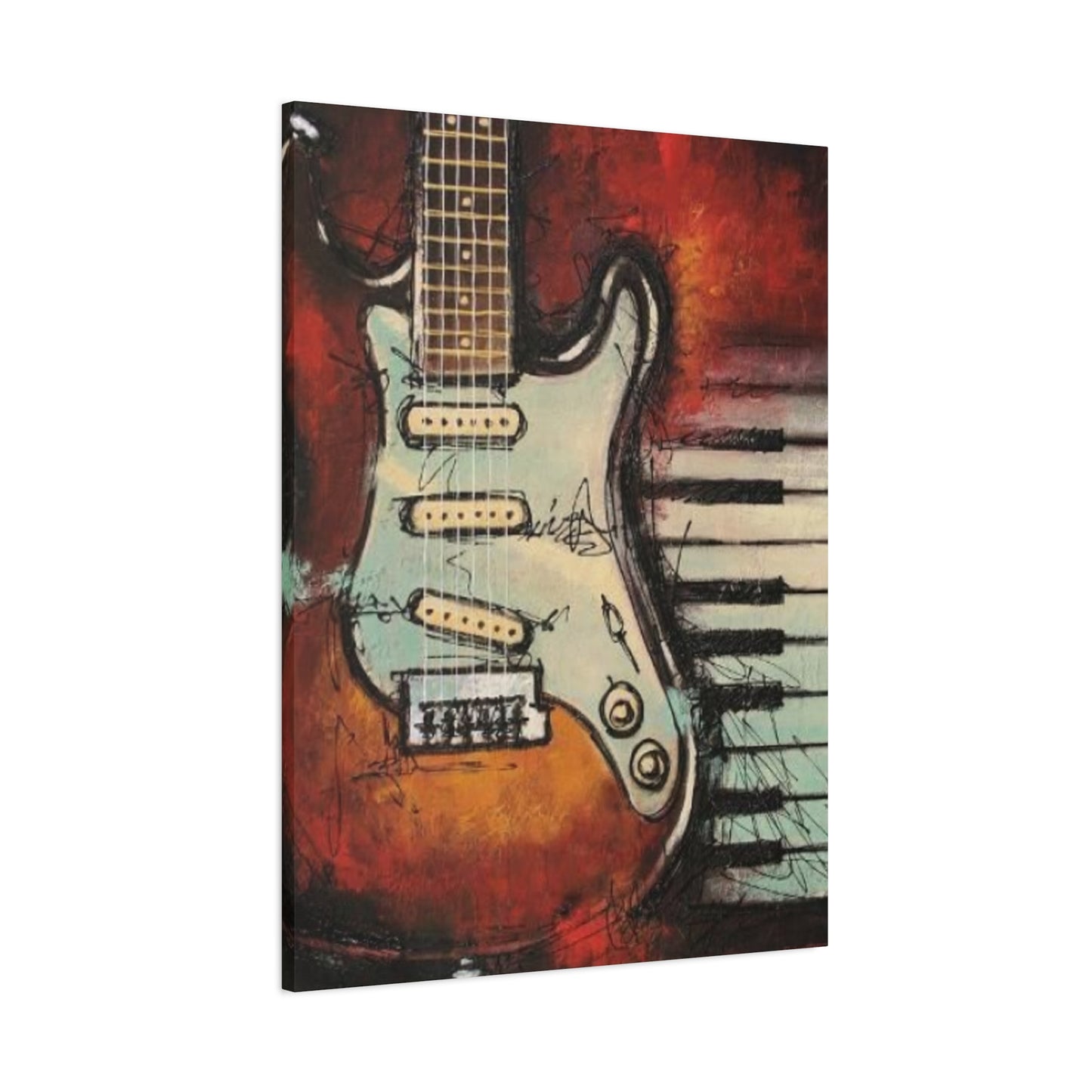 Guitar And Piano Wall Art & Canvas Prints