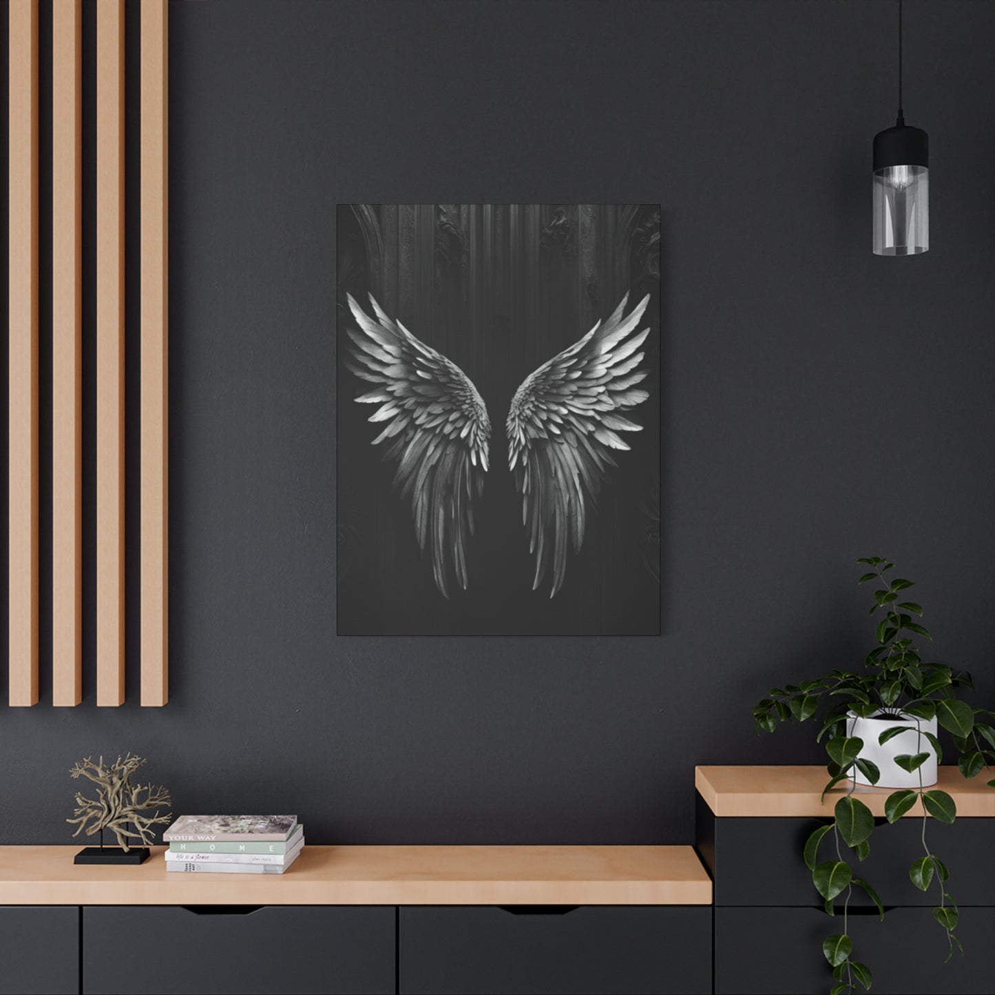 Dark Angel Wings Wall Art & Canvas Prints