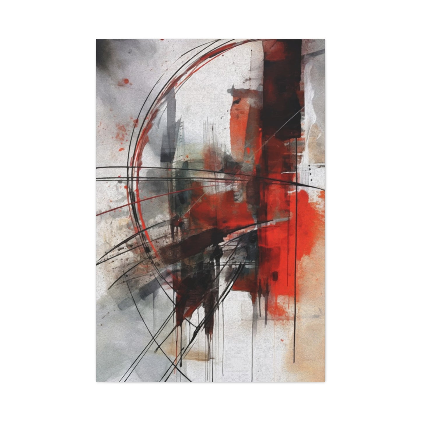 Alone Abstract Wall Art & Canvas Prints