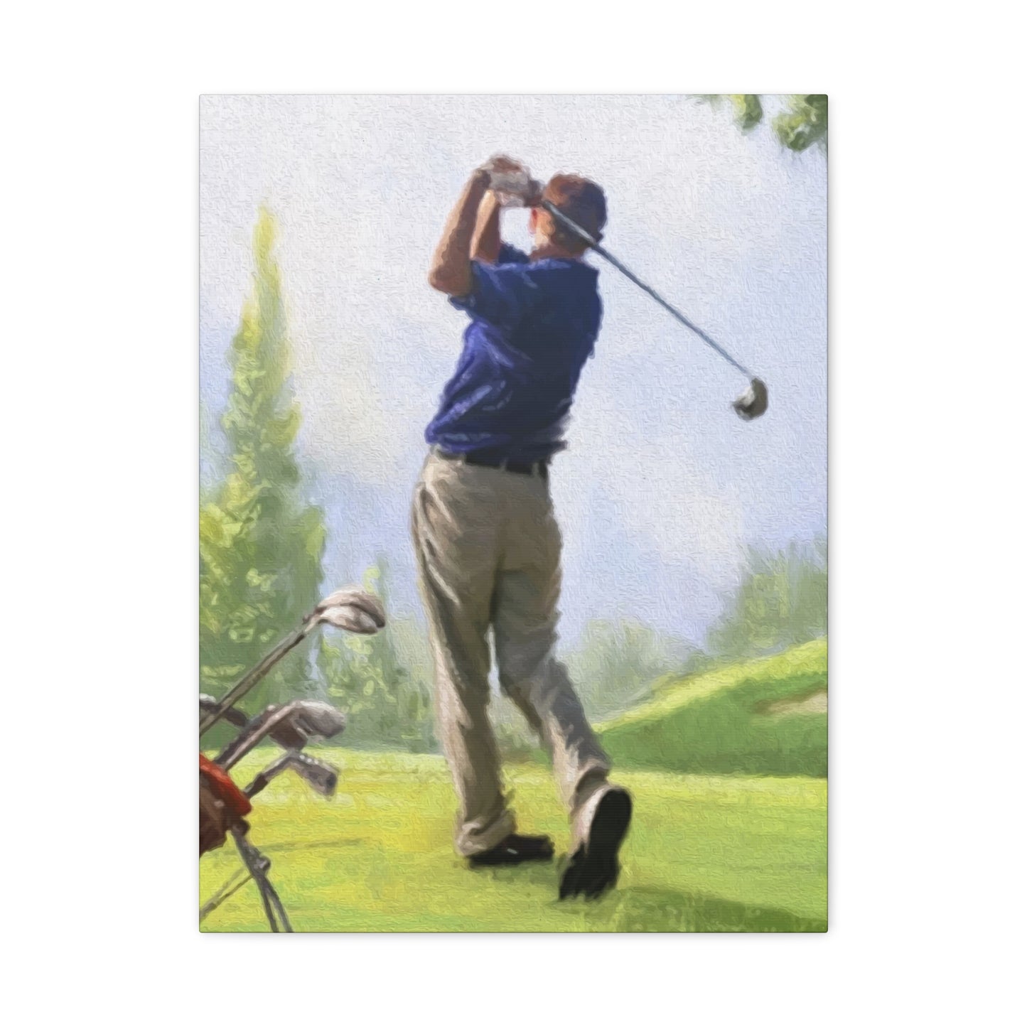 Golfer Wall Art & Canvas Prints