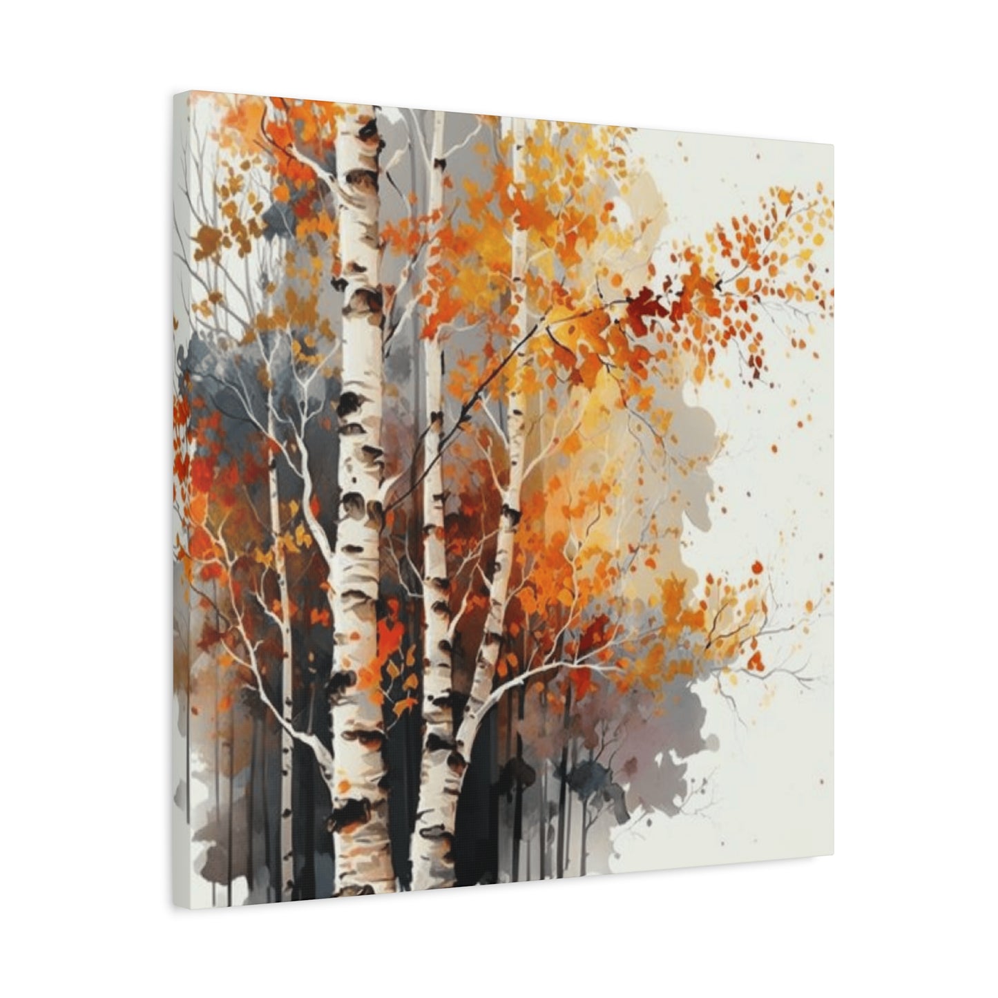 Birch Tress and Automn Wall Art & Canvas Prints