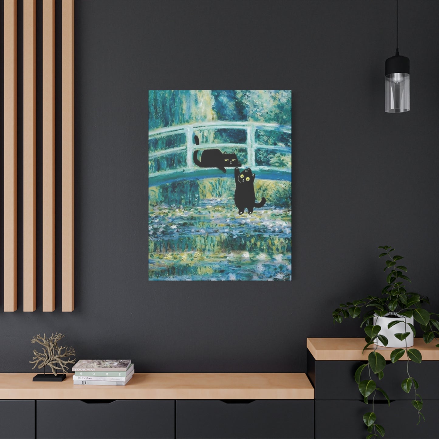 Cats Hanging Around Wall Art & Canvas Prints