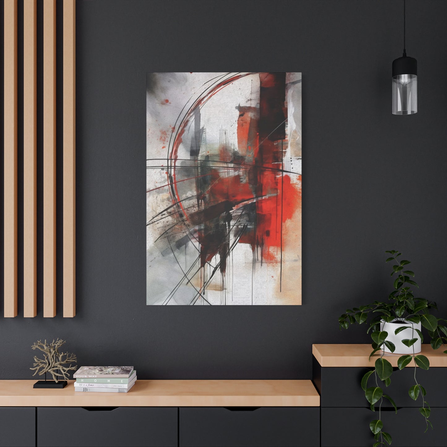 Alone Abstract Wall Art & Canvas Prints