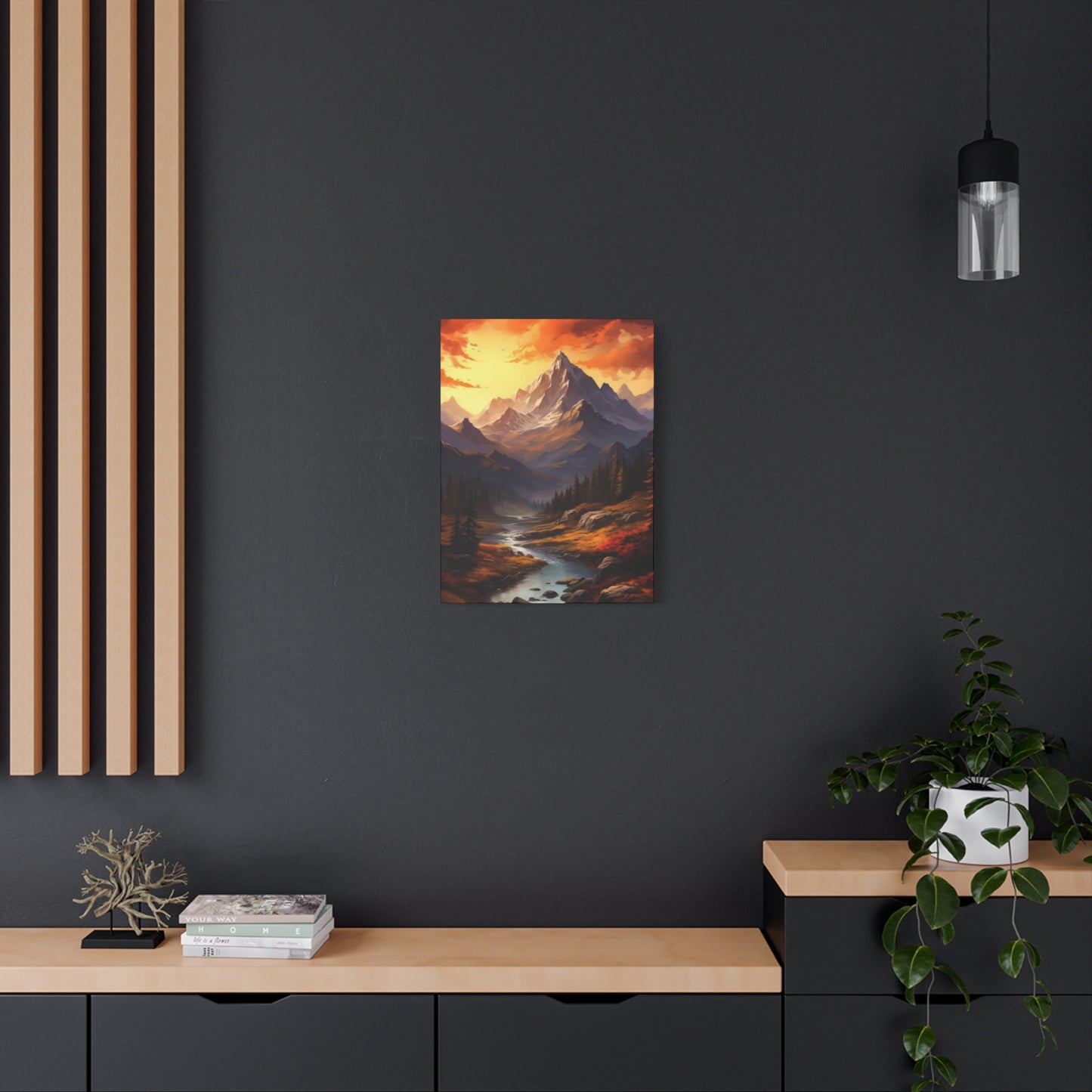 Stream from Mountain Wall Art & Canvas Prints