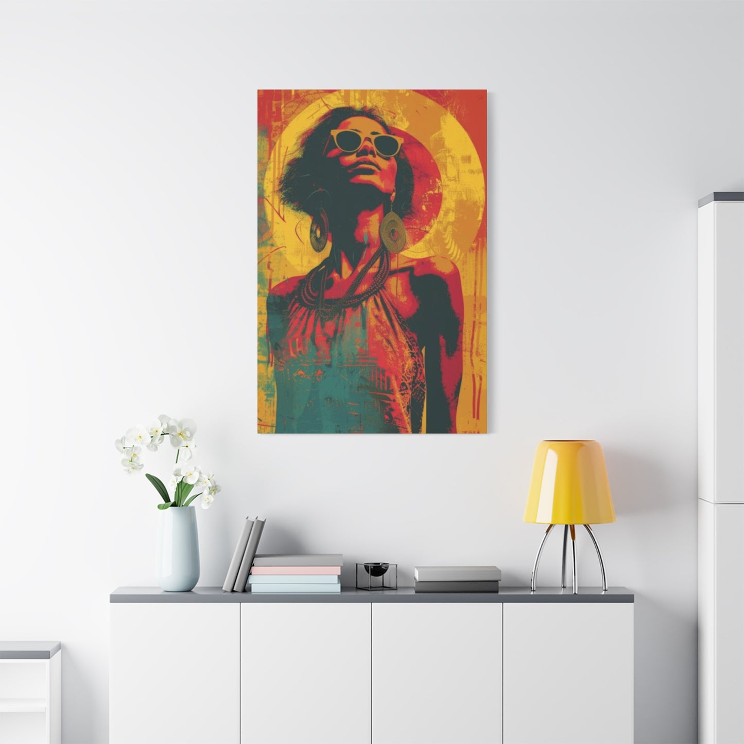 Vivid Women Portrait Wall Art & Canvas Prints