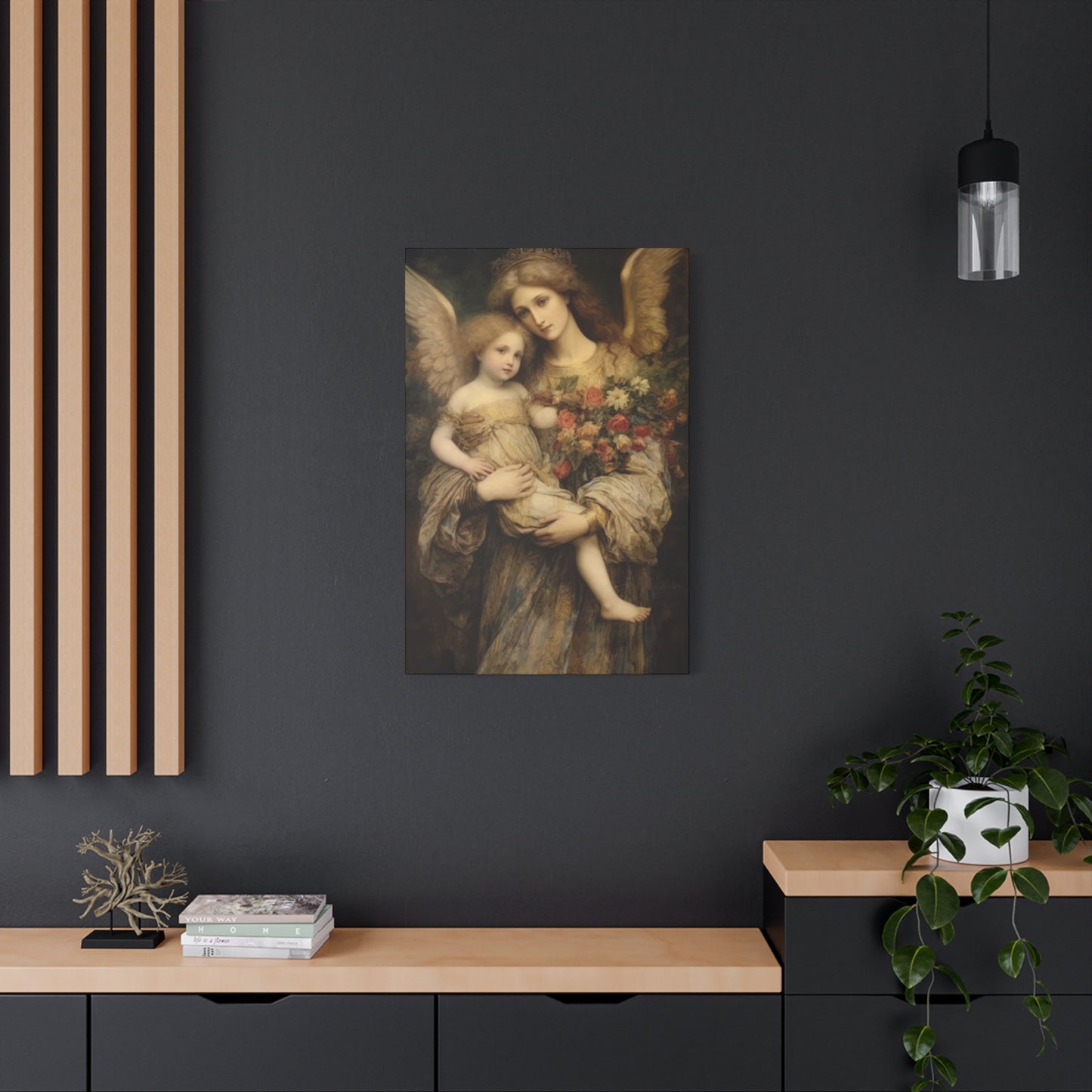 Angel Mom and Baby Wall Art & Canvas Prints