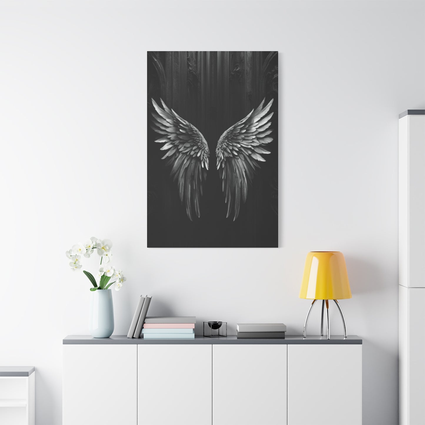 Dark Angel Wings Wall Art & Canvas Prints