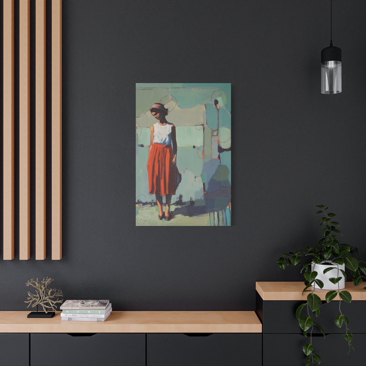 Stylish Girl Wall Art & Canvas Prints