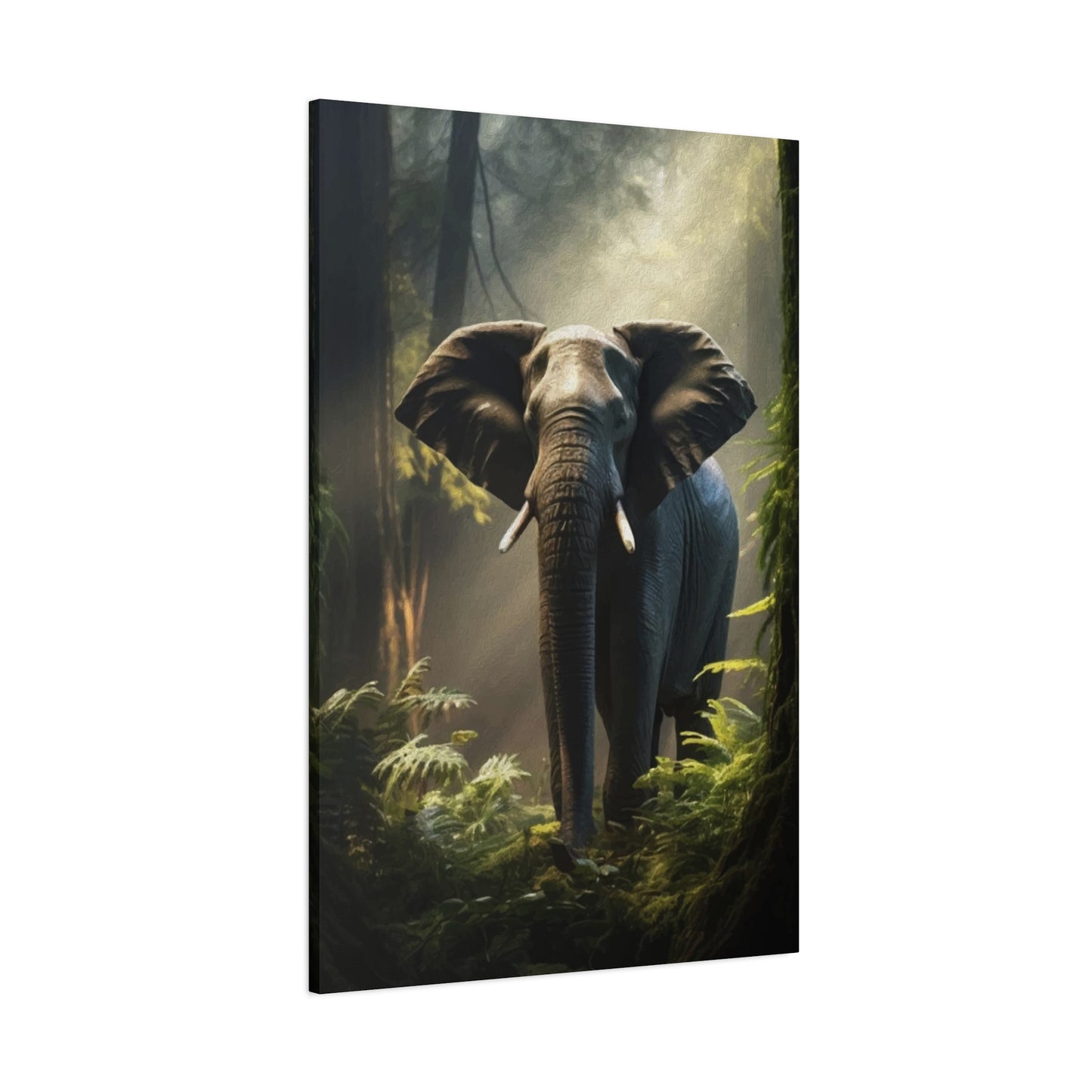 Wild Elephant Wall Art & Canvas Prints