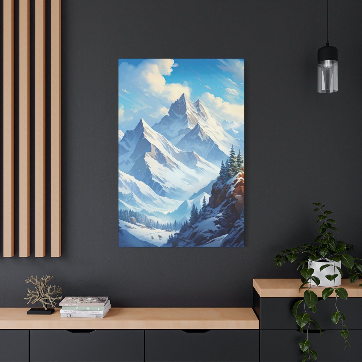 White Mountains Wall Art & Canvas Prints