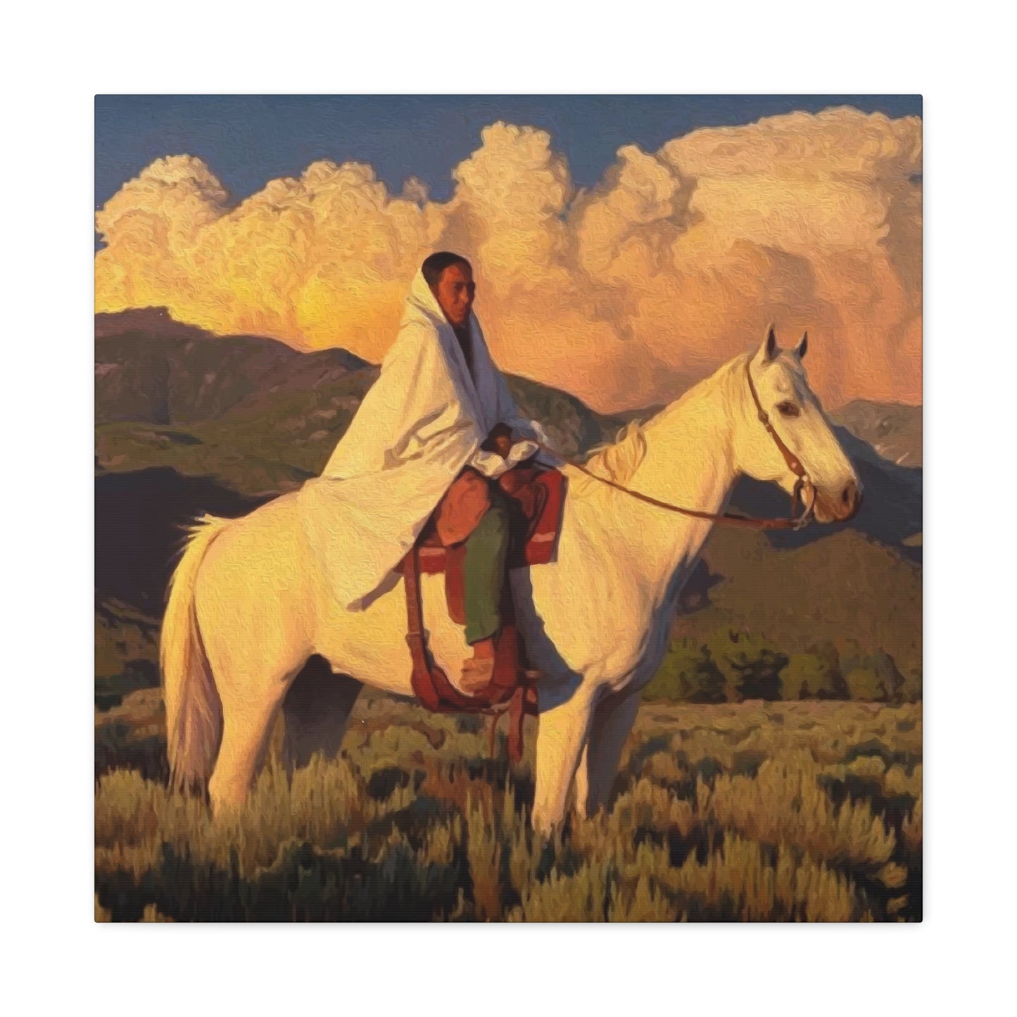 Woman Riding Horse Wall Art & Canvas Prints