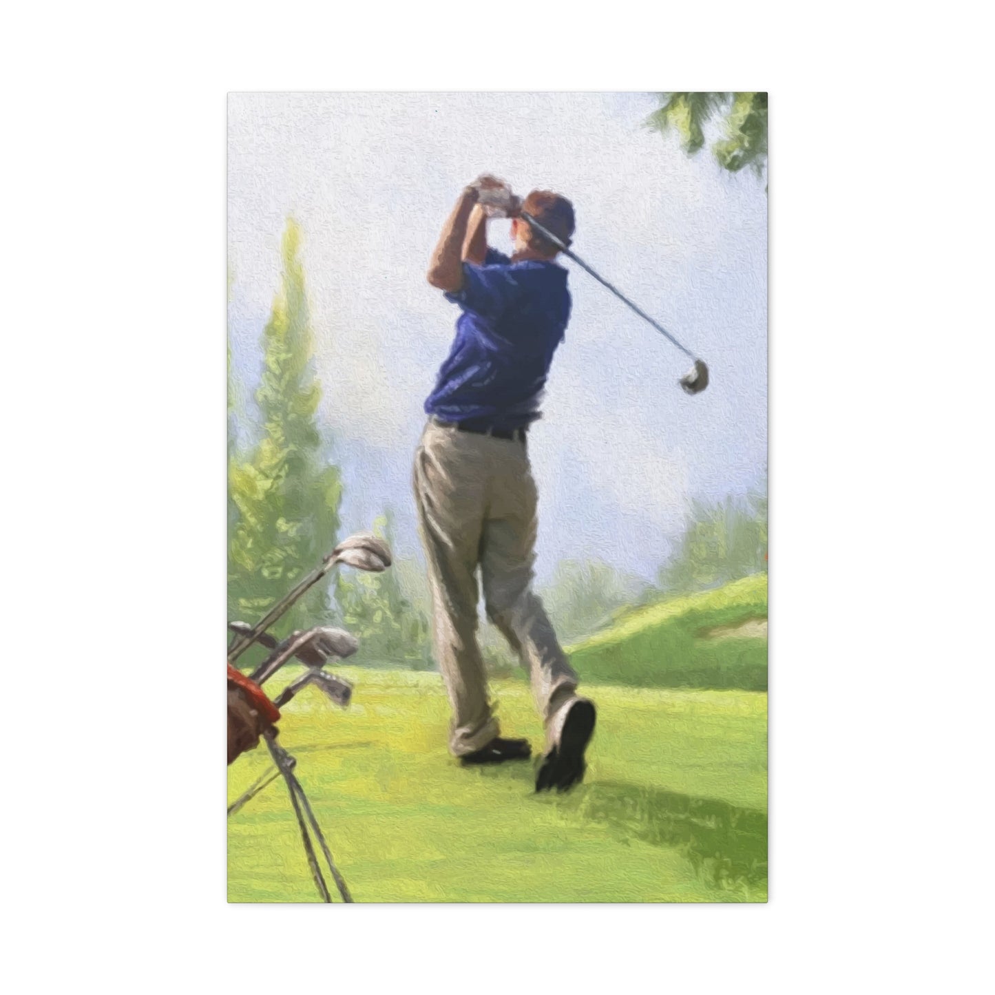 Golfer Wall Art & Canvas Prints