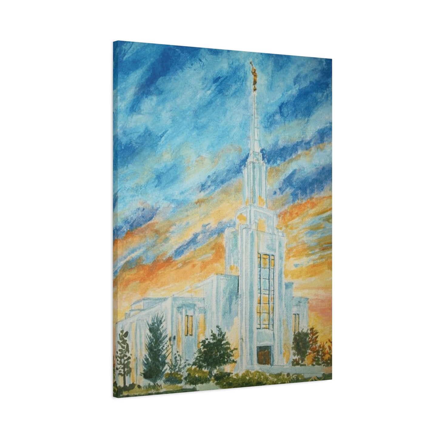 The Lds Temple Wall Art & Canvas Prints