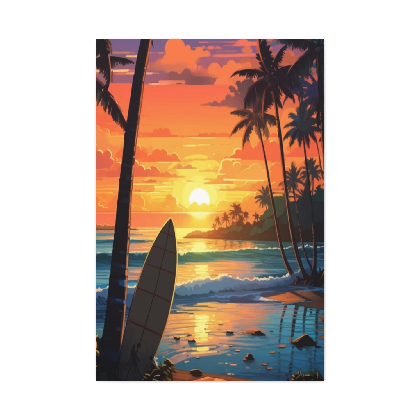 Sun Set  Wall Art & Canvas Prints