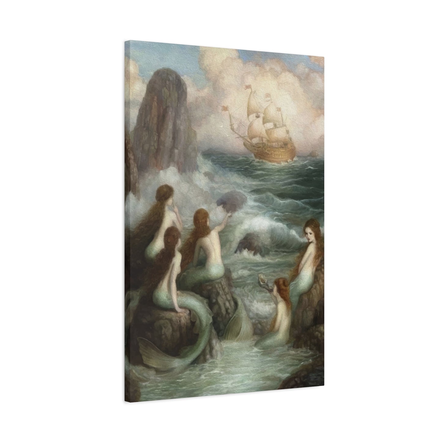 Pod of Mermaid Wall Art & Canvas Prints