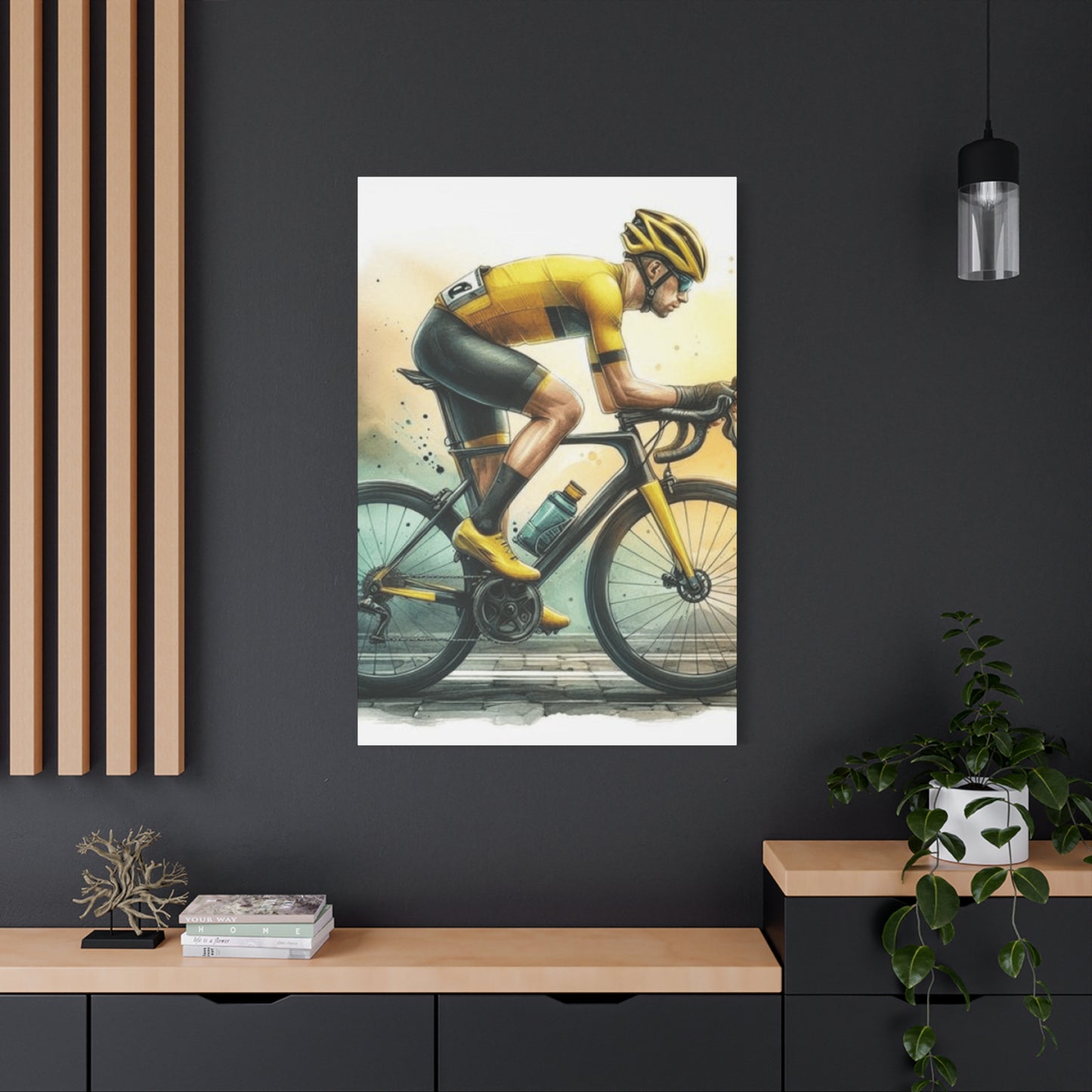 Professional Bicycle Rider Wall Art & Canvas Prints