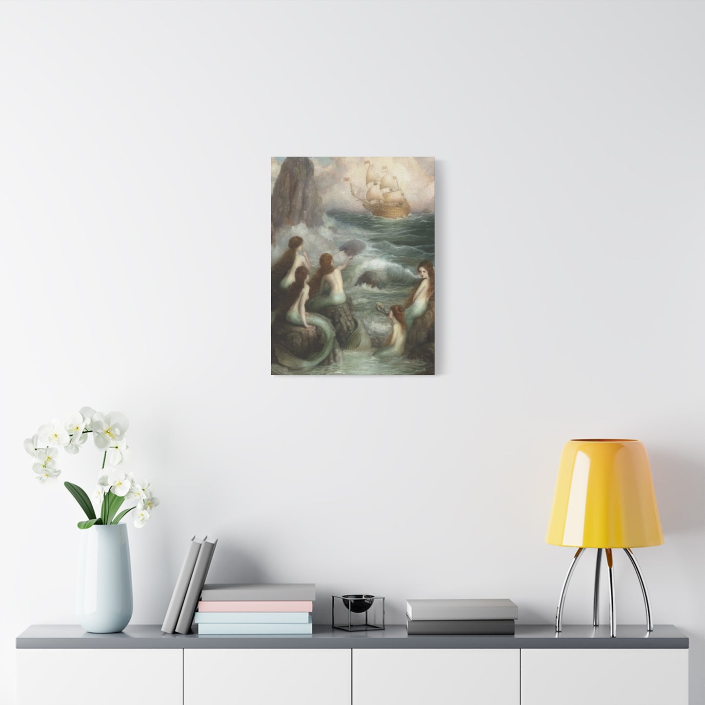 Pod of Mermaid Wall Art & Canvas Prints