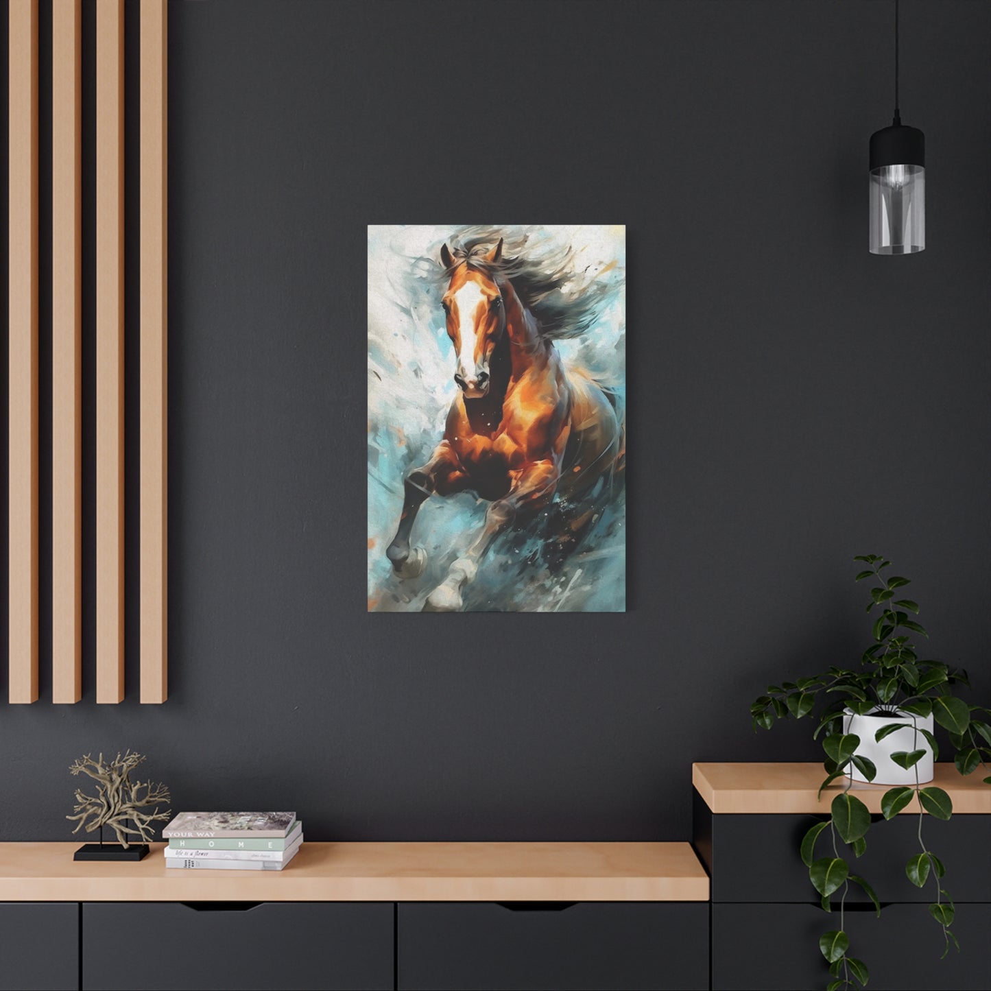 Running Horse Wall Art & Canvas Prints