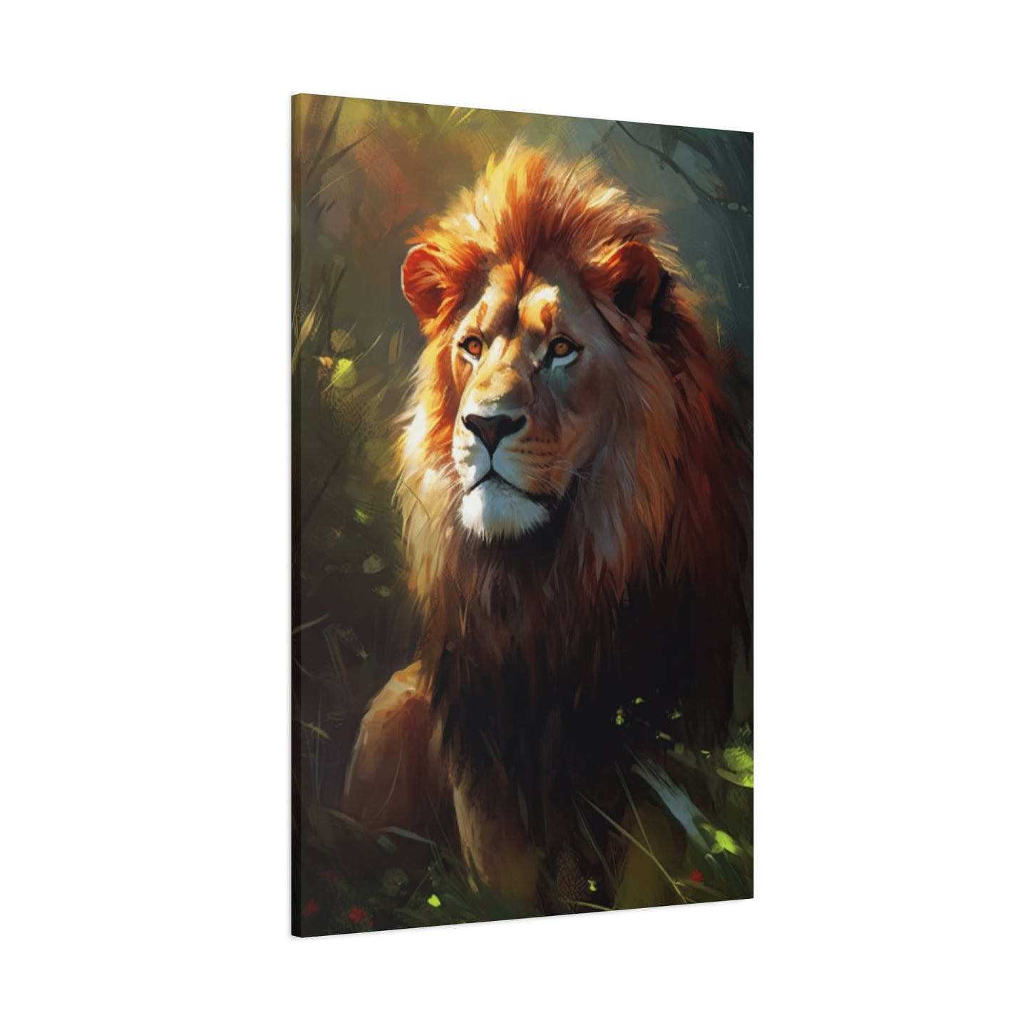 Wild Lion Portrait Wall Art & Canvas Prints