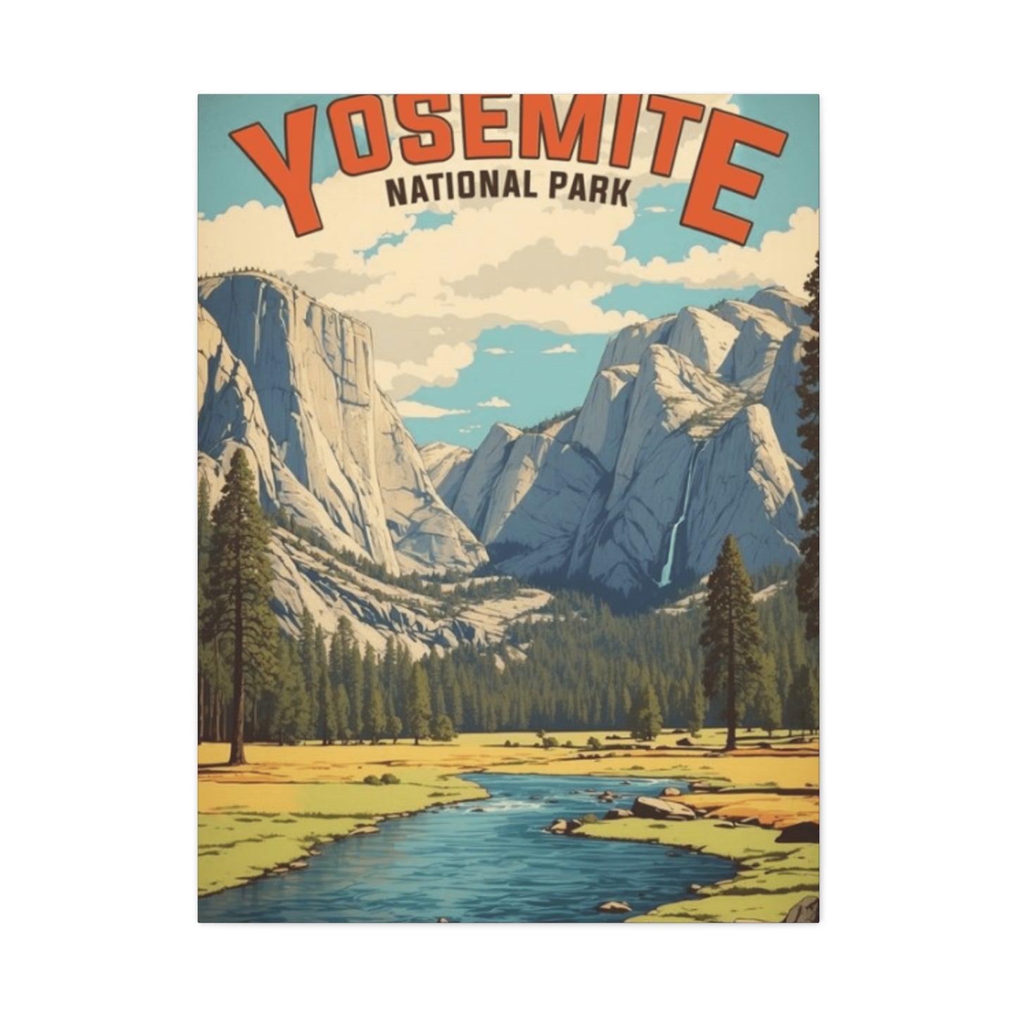 Yosemite National Park Poster Wall Art & Canvas Prints