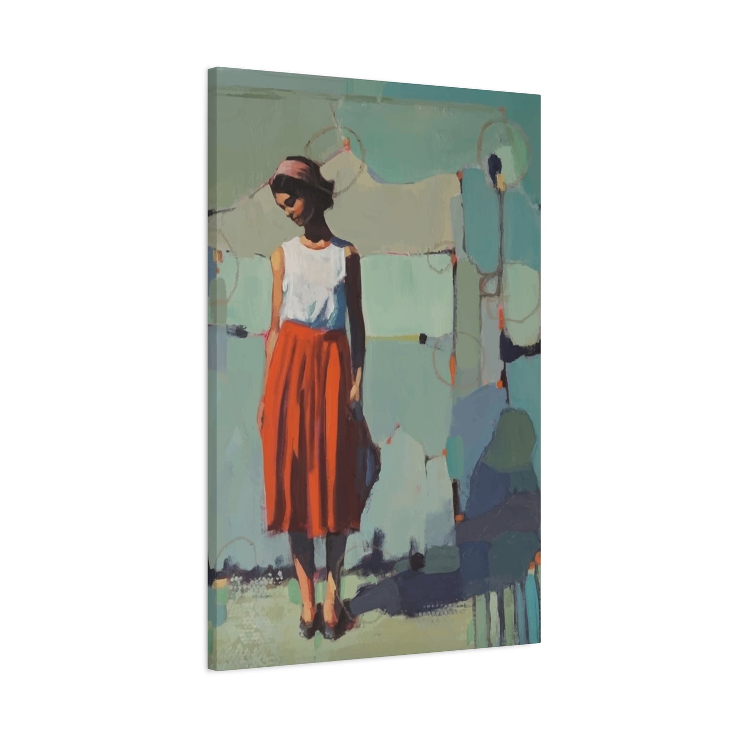 Stylish Girl Wall Art & Canvas Prints