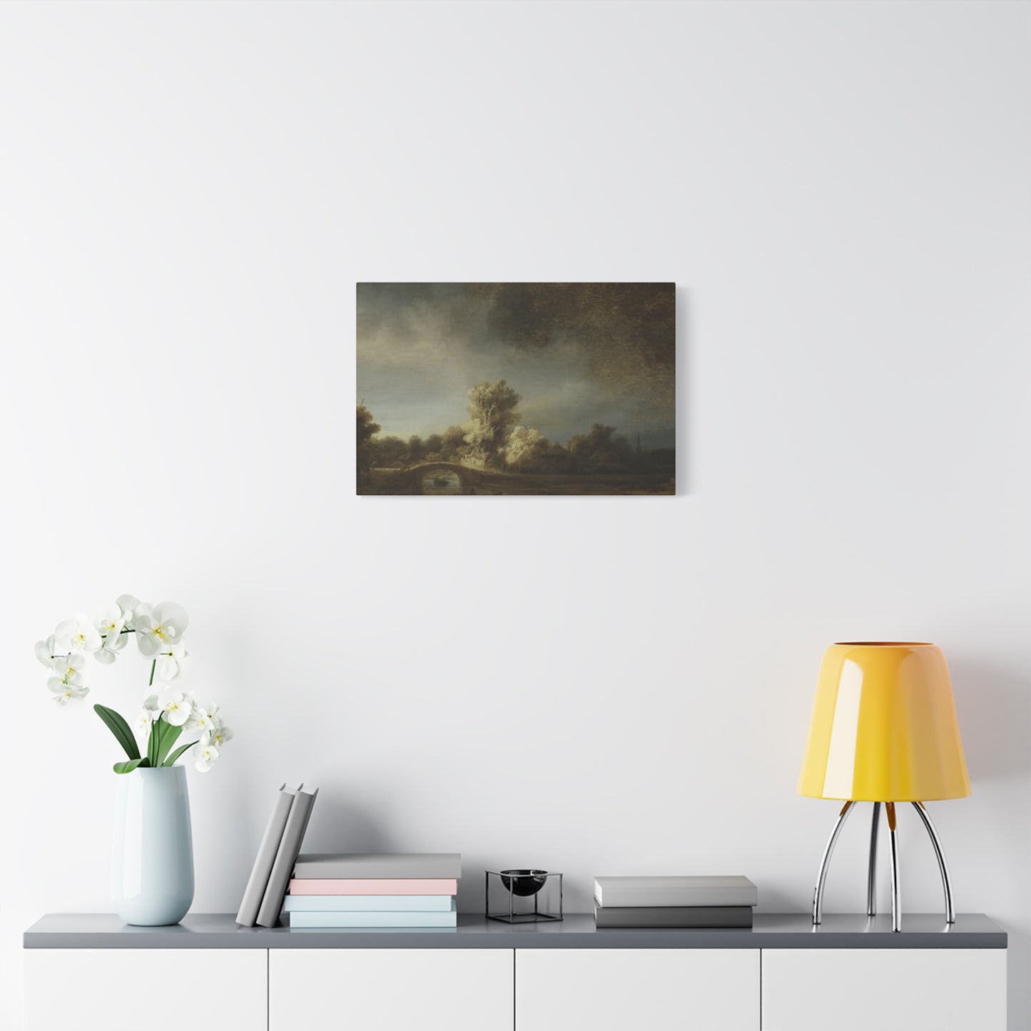 Landscape With A Stone Bridge Wall Art & Canvas Prints