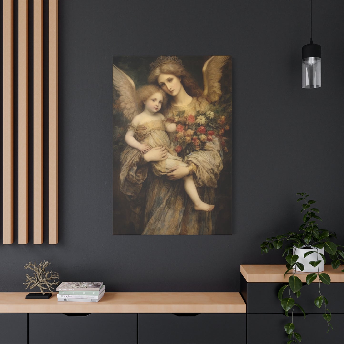 Angel Mom and Baby Wall Art & Canvas Prints