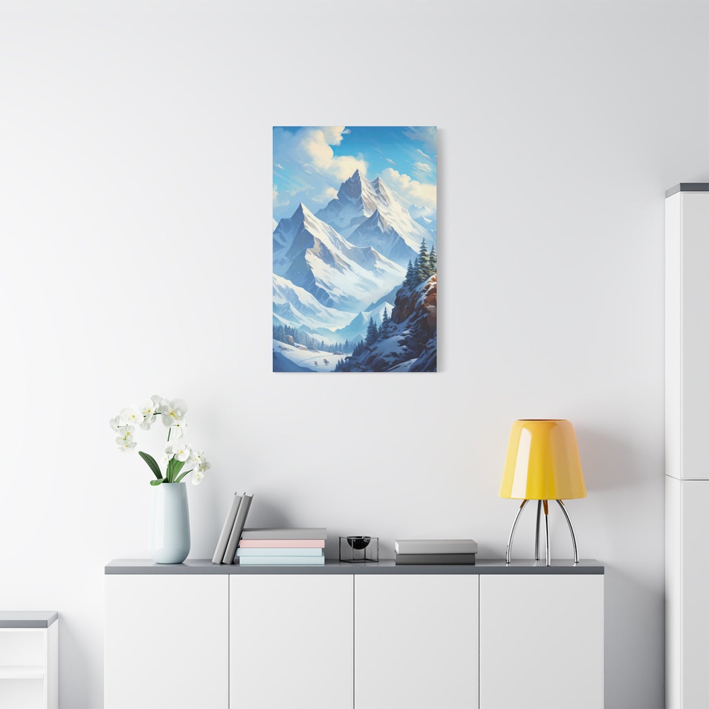 White Mountains Wall Art & Canvas Prints