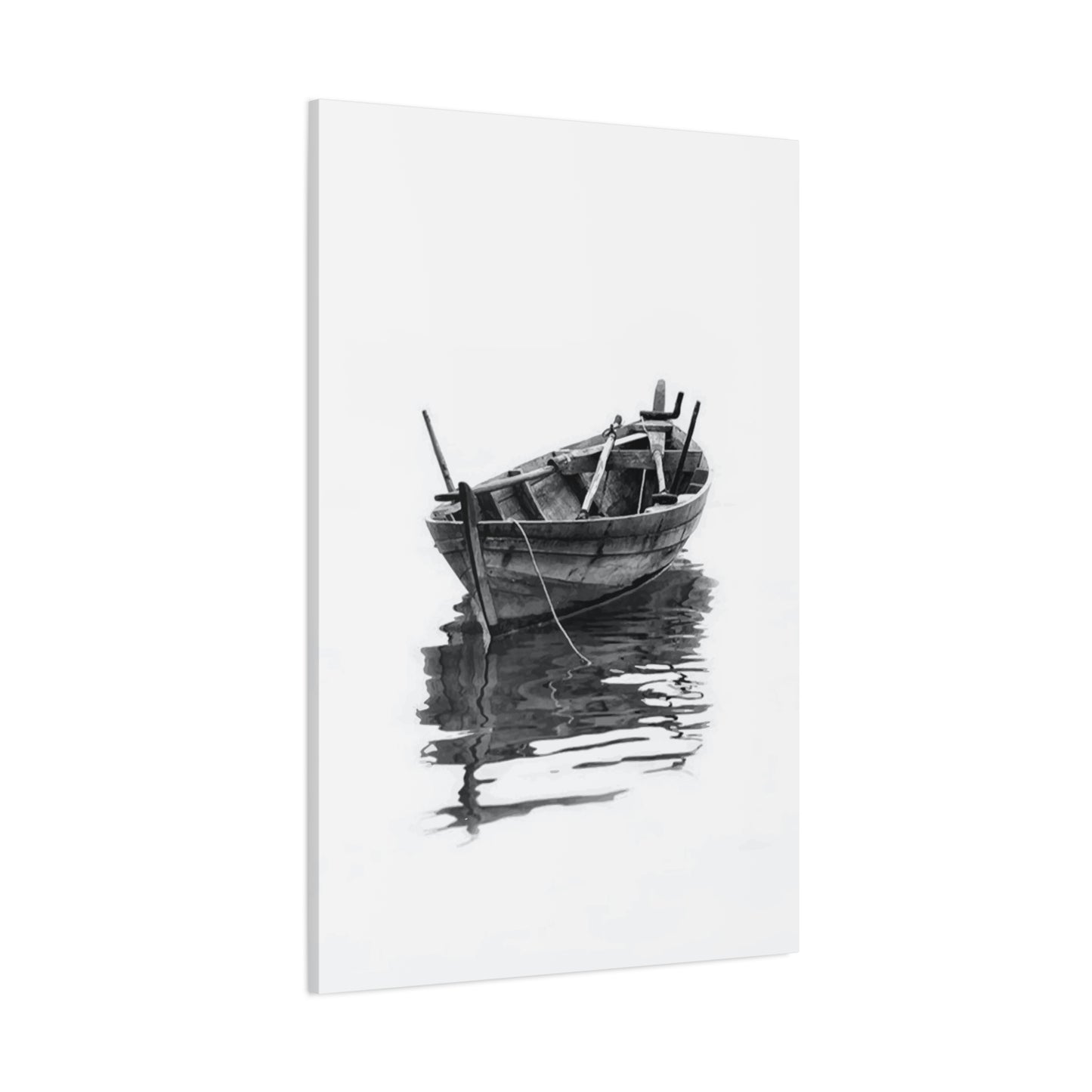 Black & White Boat Wall Art & Canvas Prints