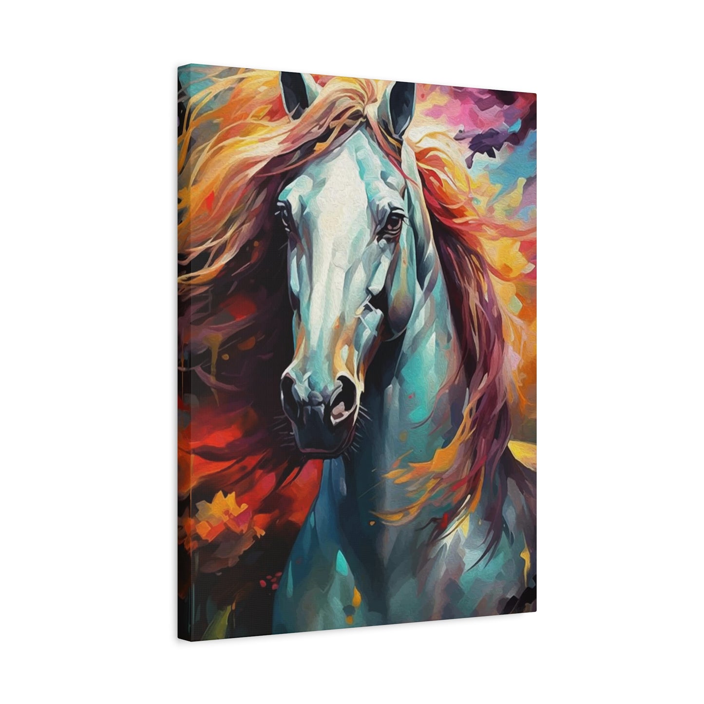 Colorful Horse Wall Art & Canvas Prints