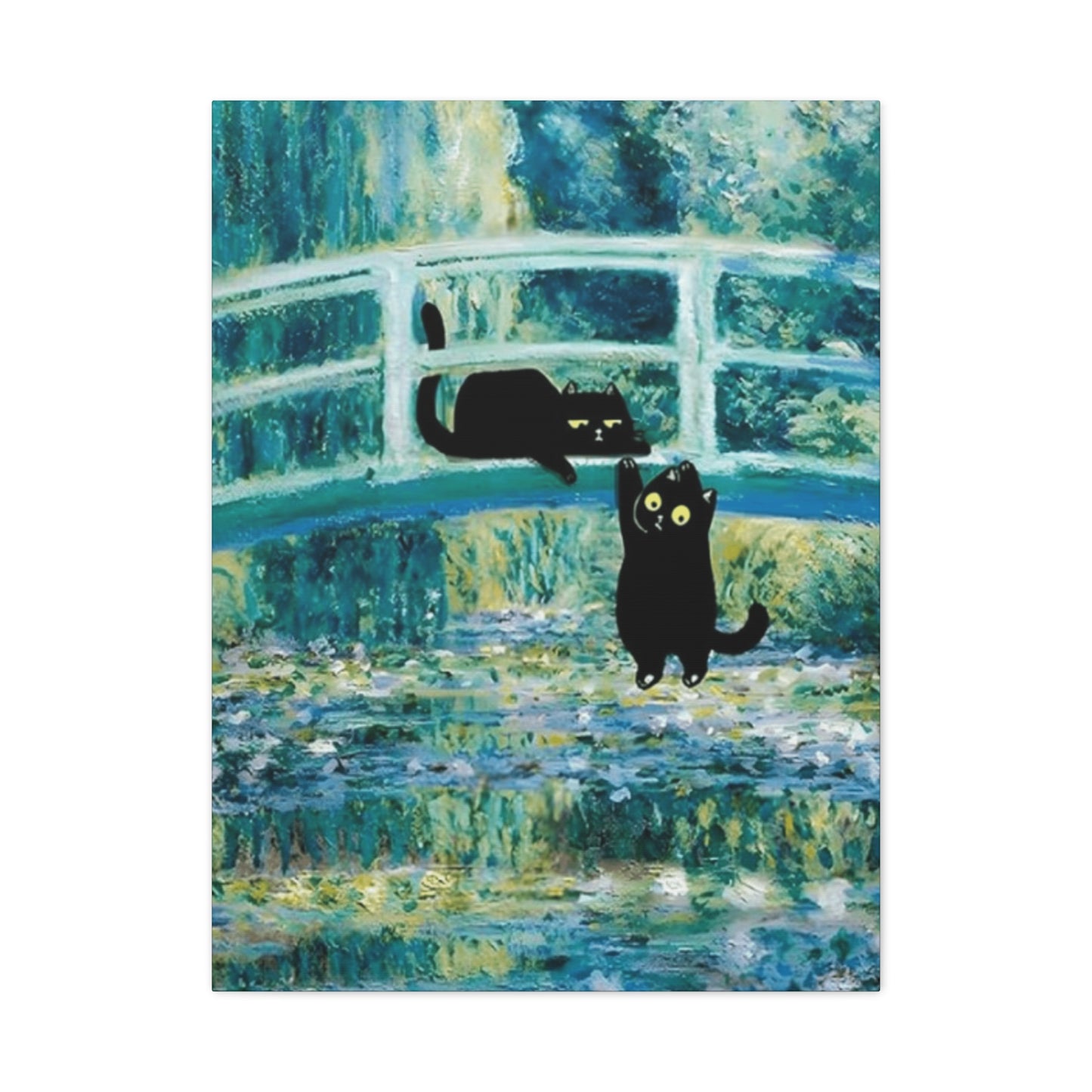 Cats Hanging Around Wall Art & Canvas Prints