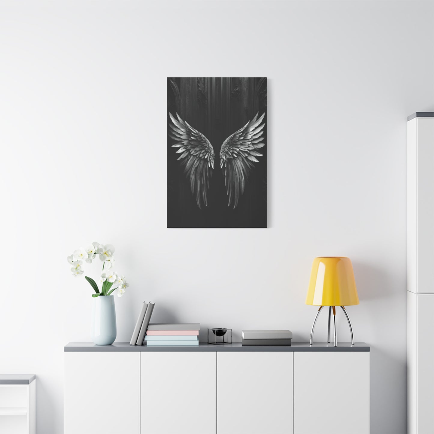 Dark Angel Wings Wall Art & Canvas Prints