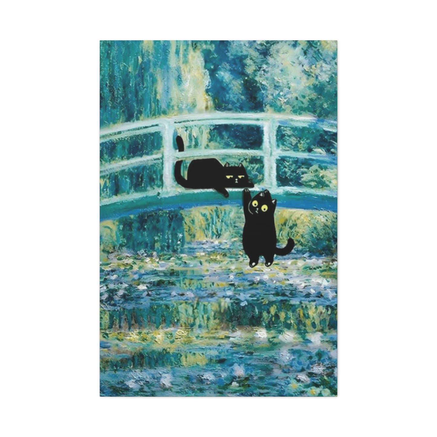 Cats Hanging Around Wall Art & Canvas Prints