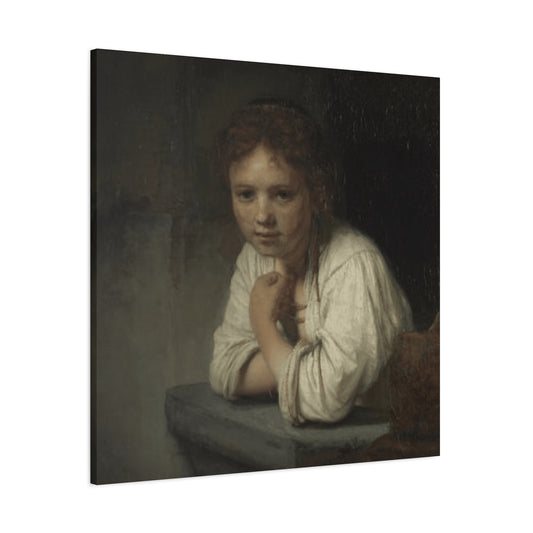 Girl At A Window Wall Art & Canvas Prints