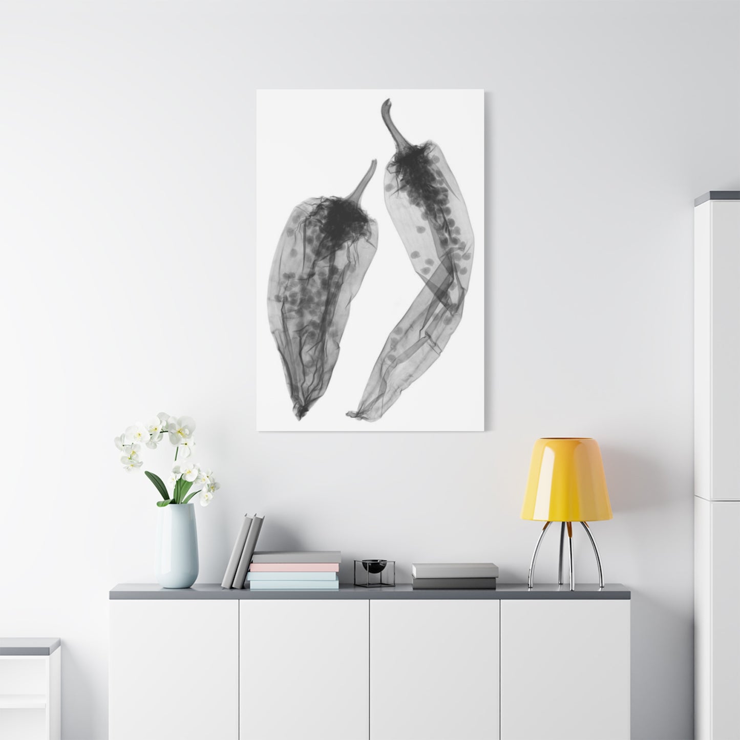 Pepper X-Ray Wall Art & Canvas Prints