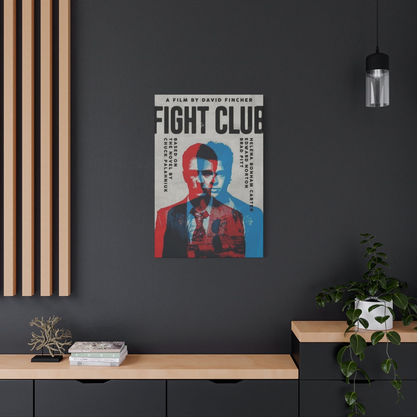 Fight Club Movie Poster Wall Art & Canvas Prints