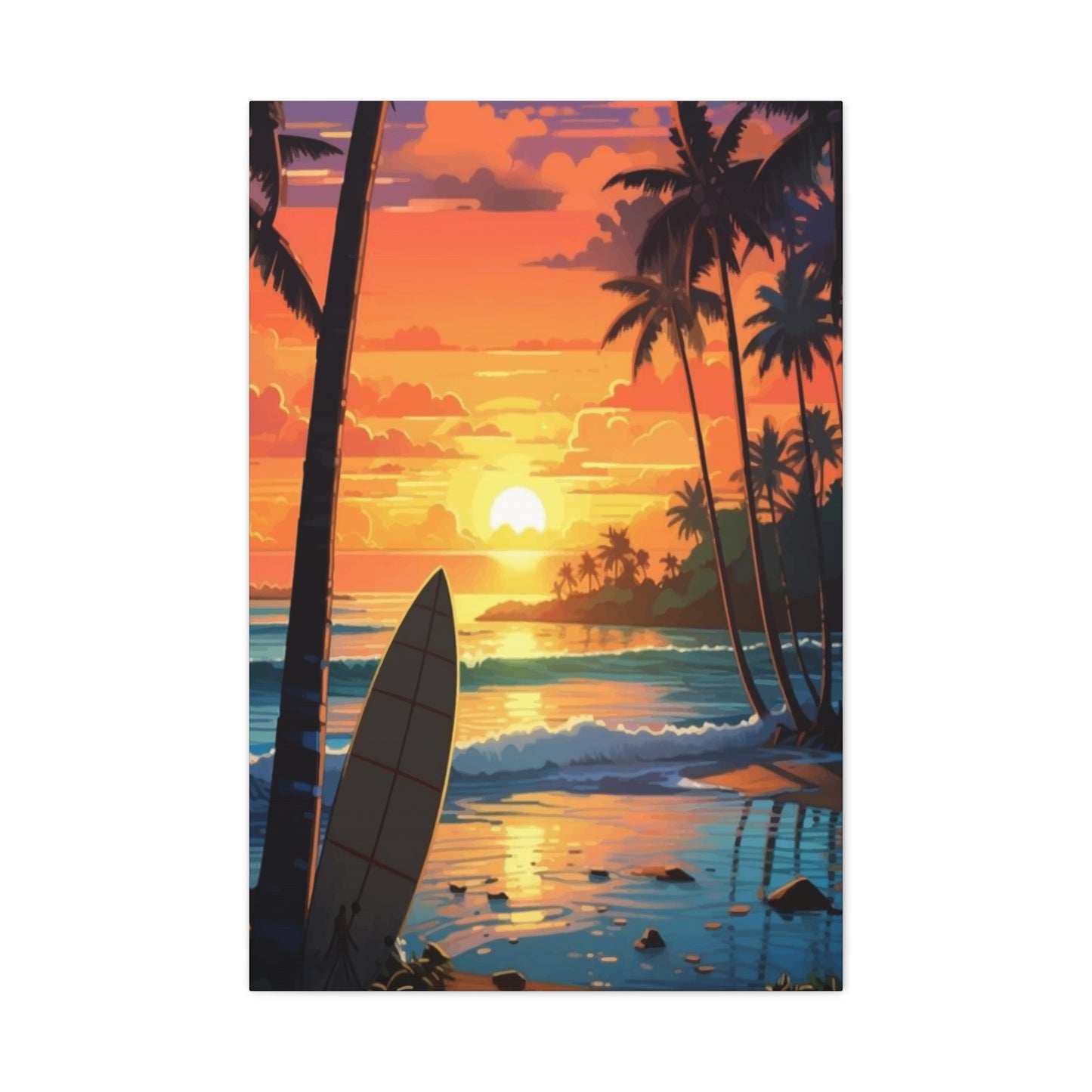 Sun Set  Wall Art & Canvas Prints