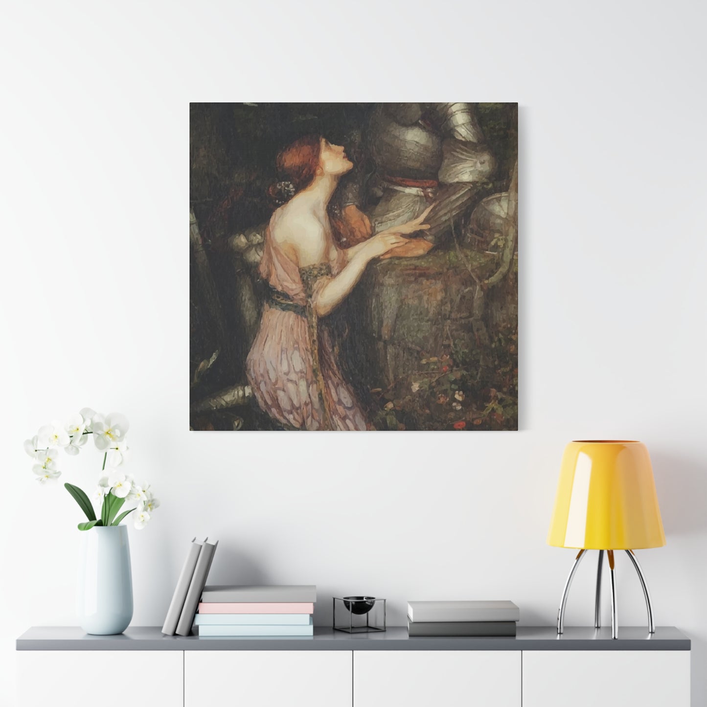 Girl With Warrior Wall Art & Canvas Prints