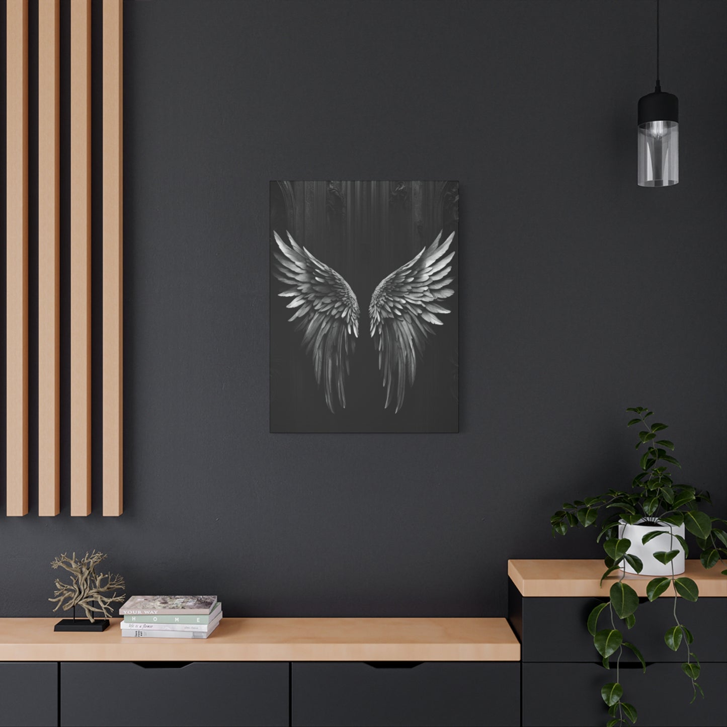 Dark Angel Wings Wall Art & Canvas Prints