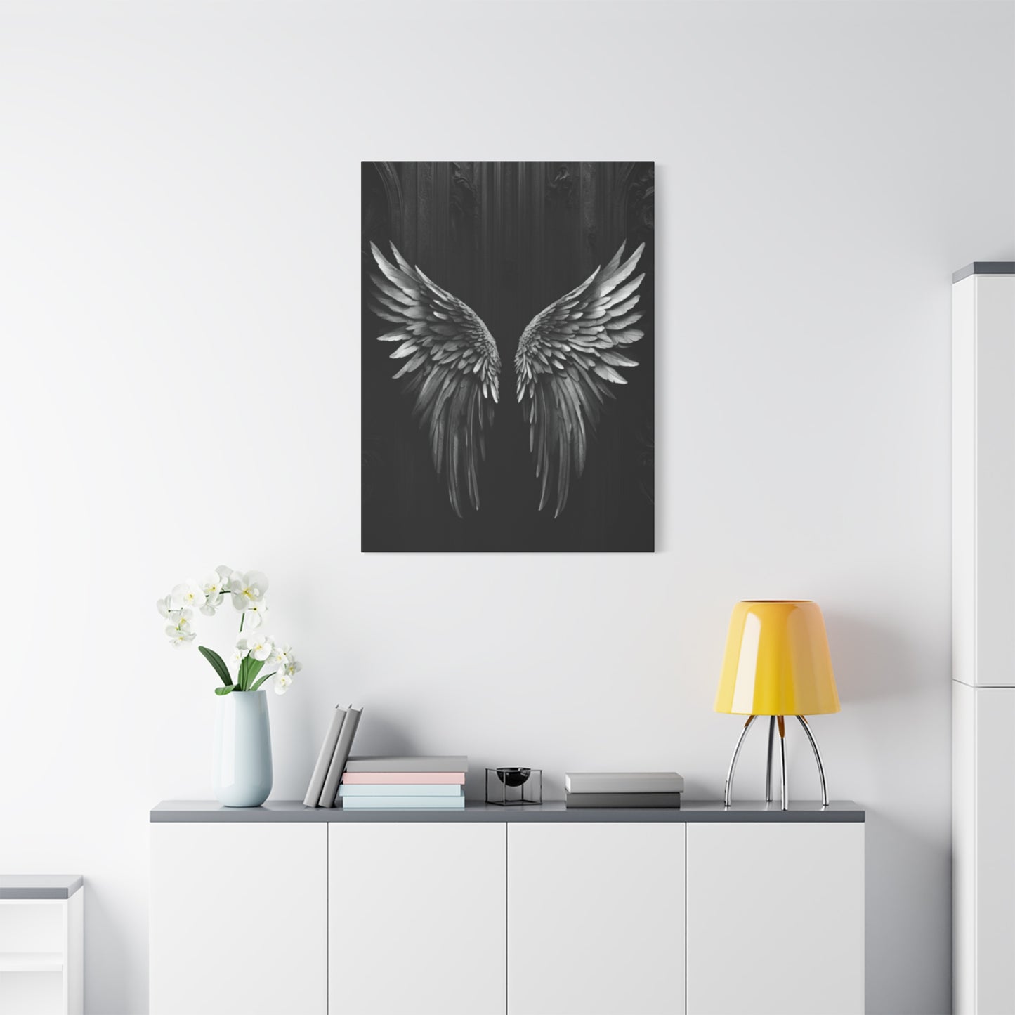 Dark Angel Wings Wall Art & Canvas Prints