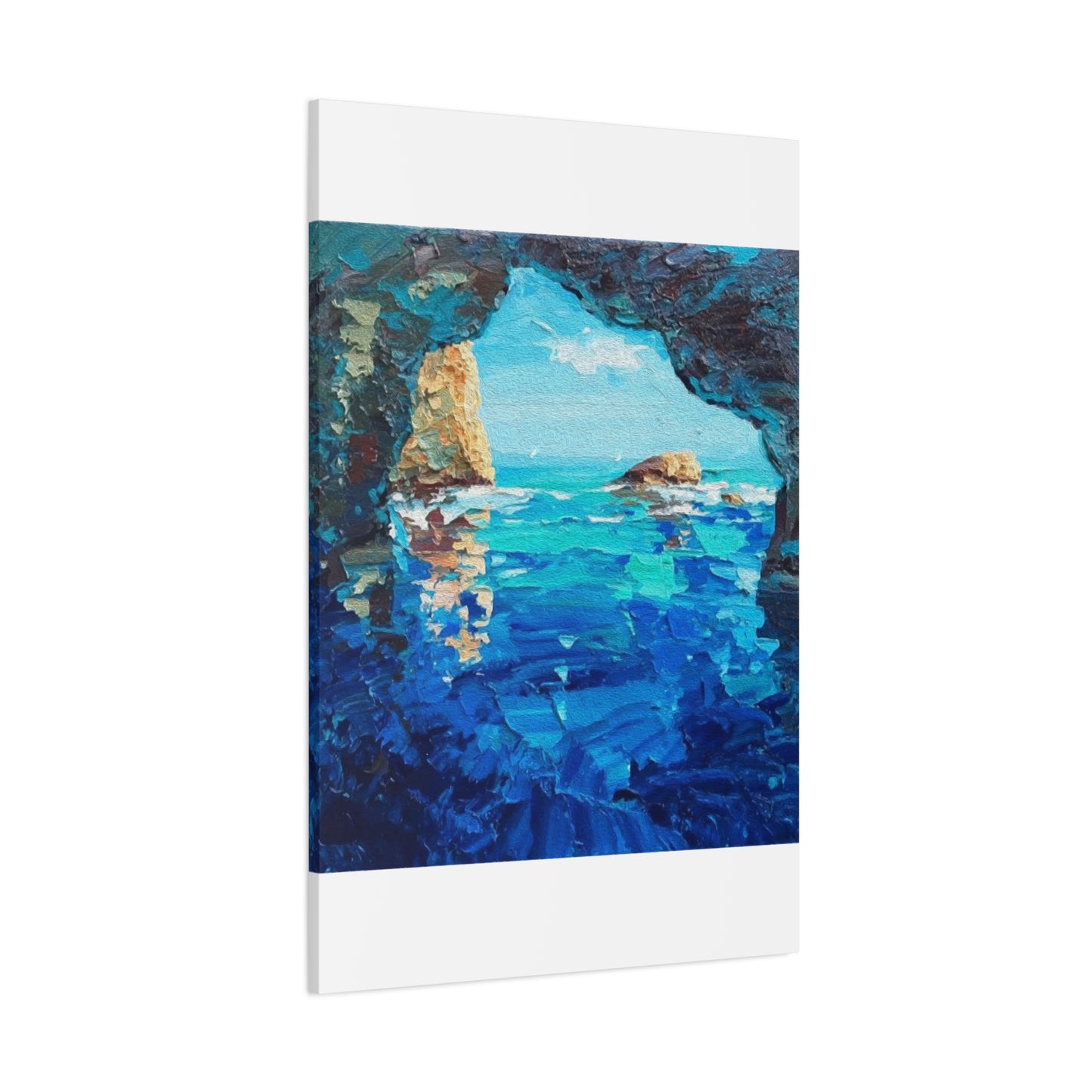 Inside A Cave Wall Art & Canvas Prints