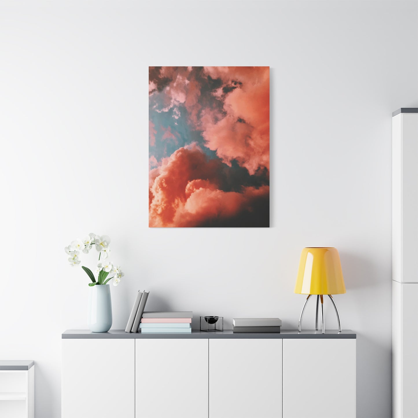 Red Clouds Wall Art & Canvas Prints