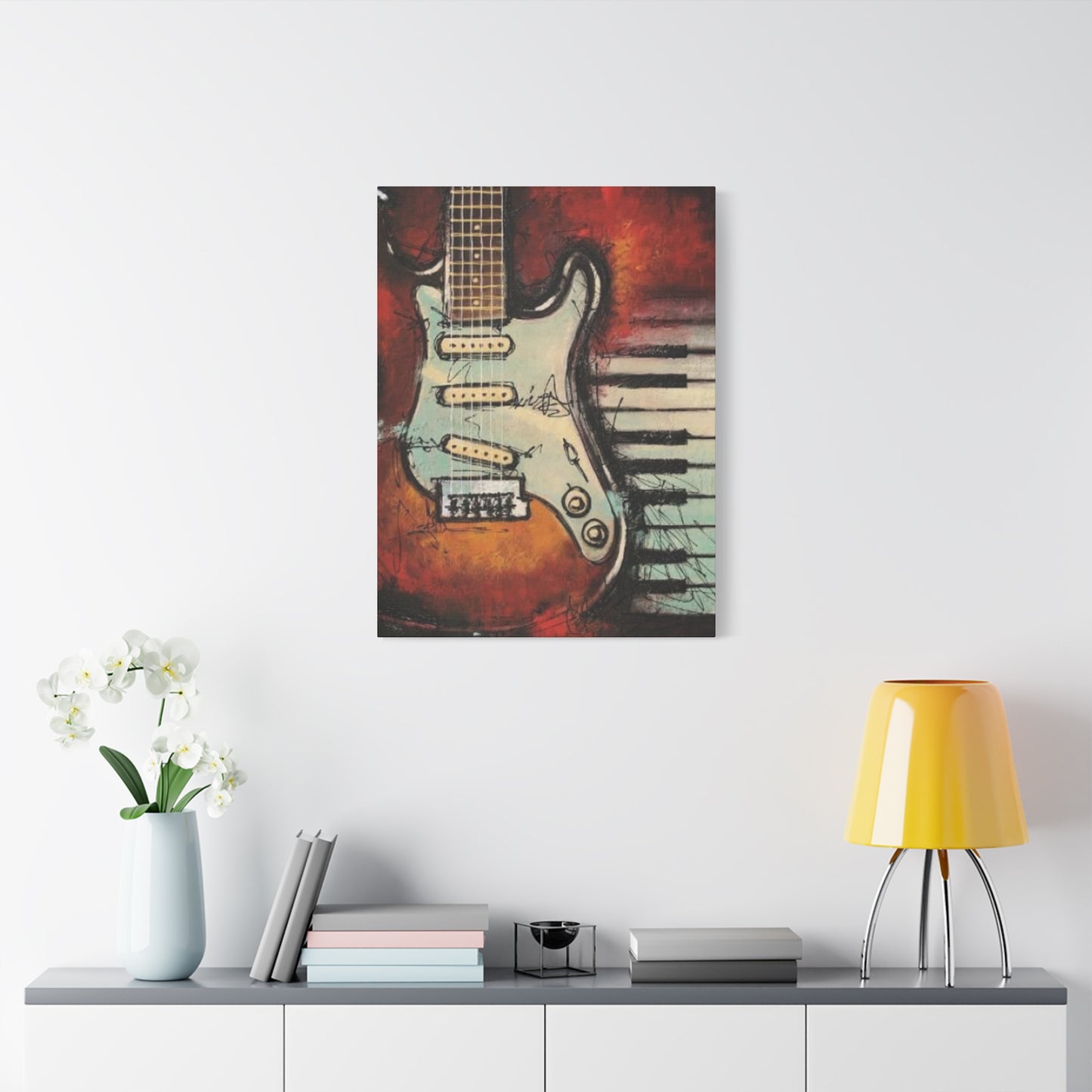 Guitar And Piano Wall Art & Canvas Prints